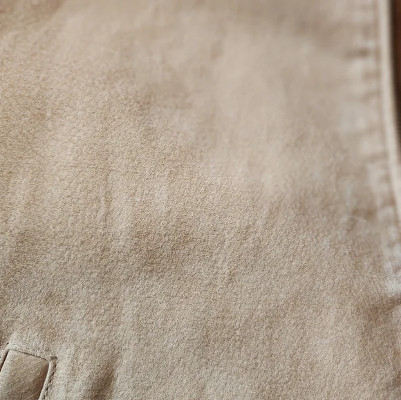 Marvin Richard's Suede and faux fur lined Jacket Size XL in light brown. - Picture 7 of 11